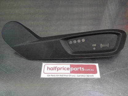 Holden VE Commodore Genuine Drivers Outer Seat Trim 8 Way Adjustment (Onyx In Colour) New Part