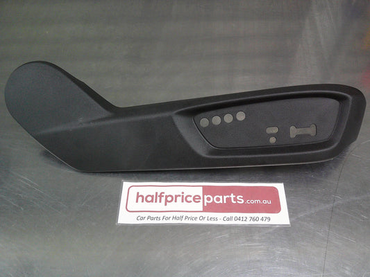 Holden VE Commodore Genuine Drivers Outer Seat Trim 8 Way Adjustment (Onyx In Colour) New Part
