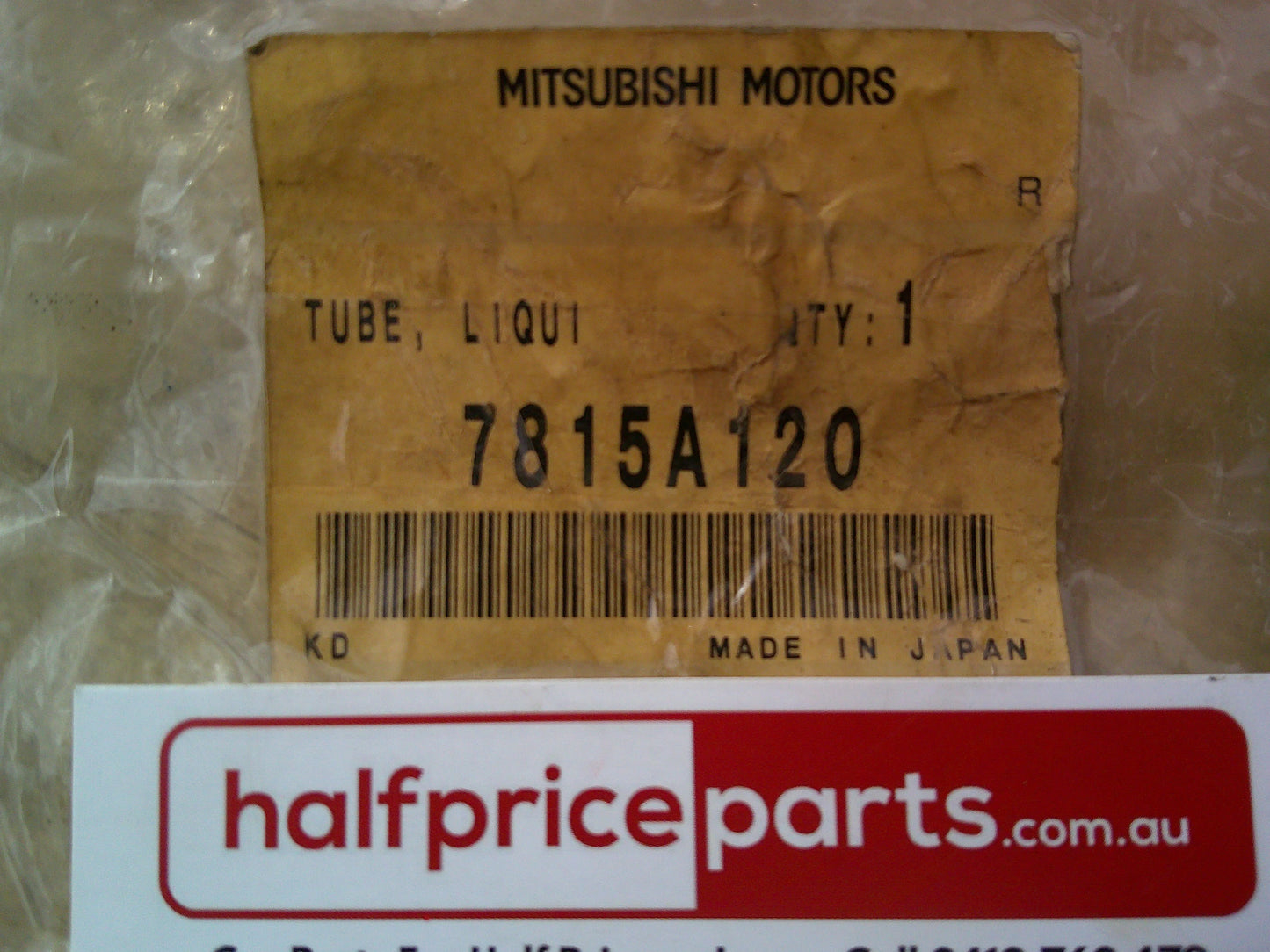 Mitsubishi Pajero Genuine Rear A/C Condenser Discharge Pipe New Part
