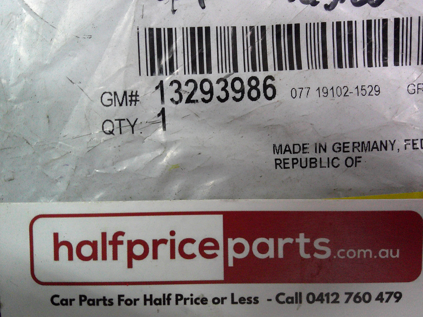 Holden JH Cruze Genuine Exhaust To Manifold Gasket New Part