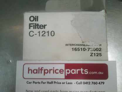 Sakura Oil Filter Suits Daihatsu/Holden/Suzuki New Part