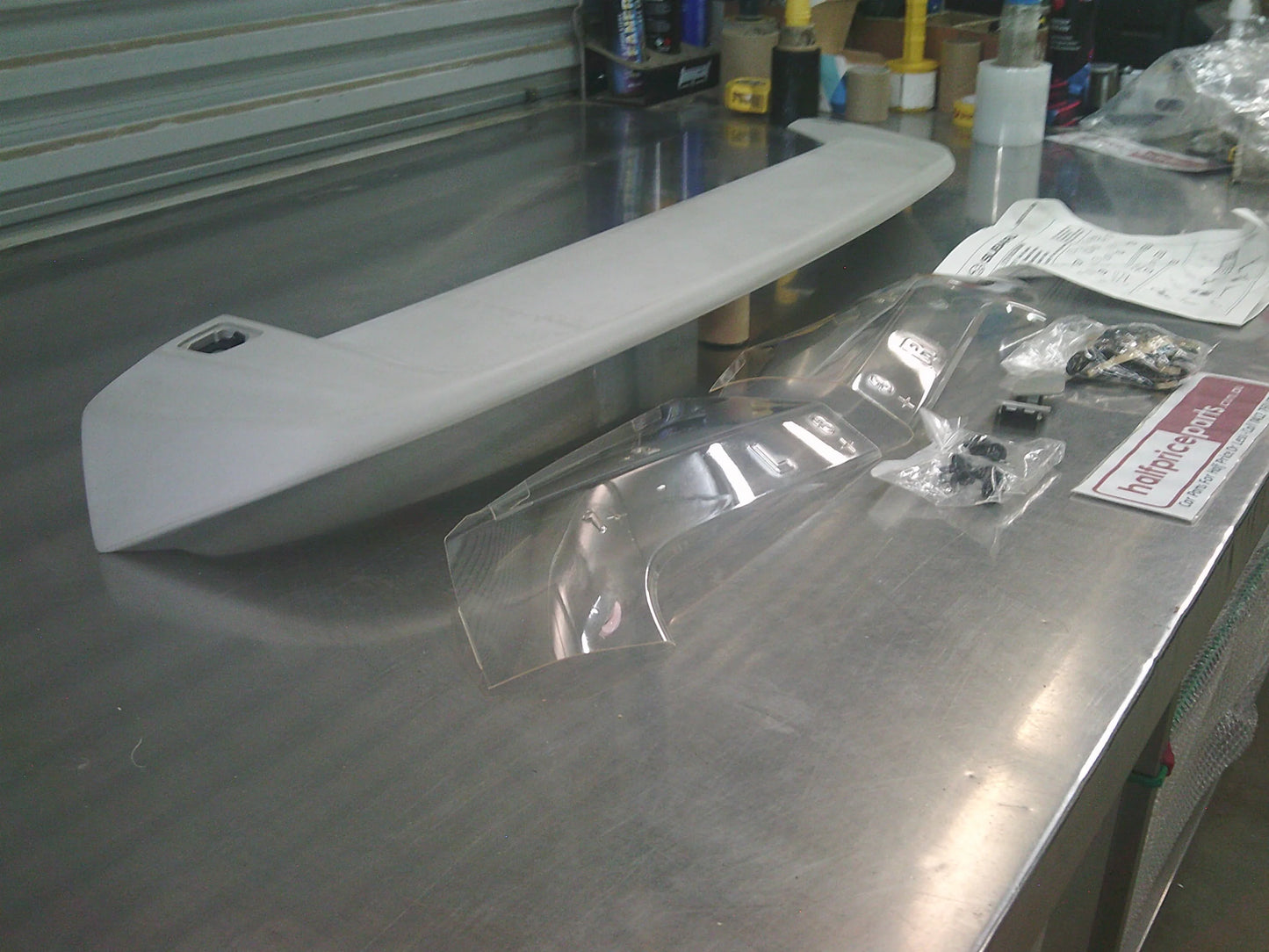 Subaru Forester Wagon Genuine Rear Door Upper Roof Spoiler (Unpainted) New Part