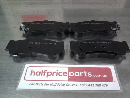 QFM Premium Rear Brake Pad Set Suits Hyundai Santa Fe New Part