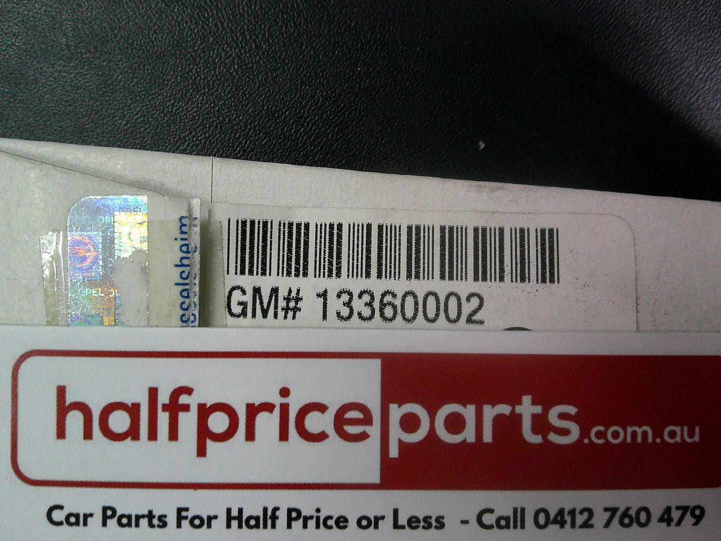 Holden Astra-J Genuine OPC Decal New Part