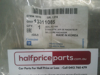 Holden Cruze/Malibu Genuine Front Upper Radiator Seal New Part