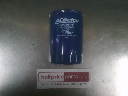 ACDelco Oil Filter Suits Holden/Chevrolet/GMC New Part