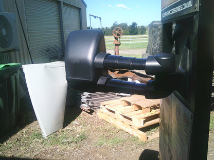 Clearview Advertising Stand With Mirror Attached Came Out Of Parts Department (Mirror Unused)Used Part