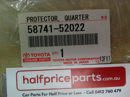 Toyota Echo Genuine Right Hand Rear Quarter Panel Stone Guard Protector New Part
