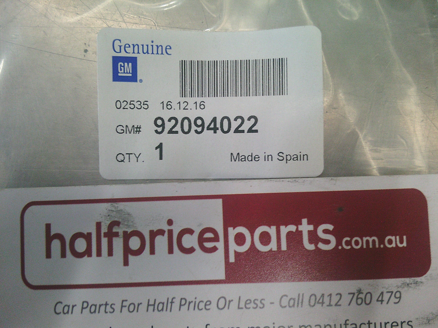 Holden Statesman Genuine Rear Sensor Ring - New Part