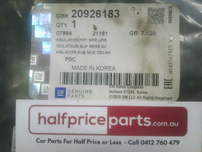 Holden CG Captiva Genuine Front Strut Upper Insulator Pad New Part