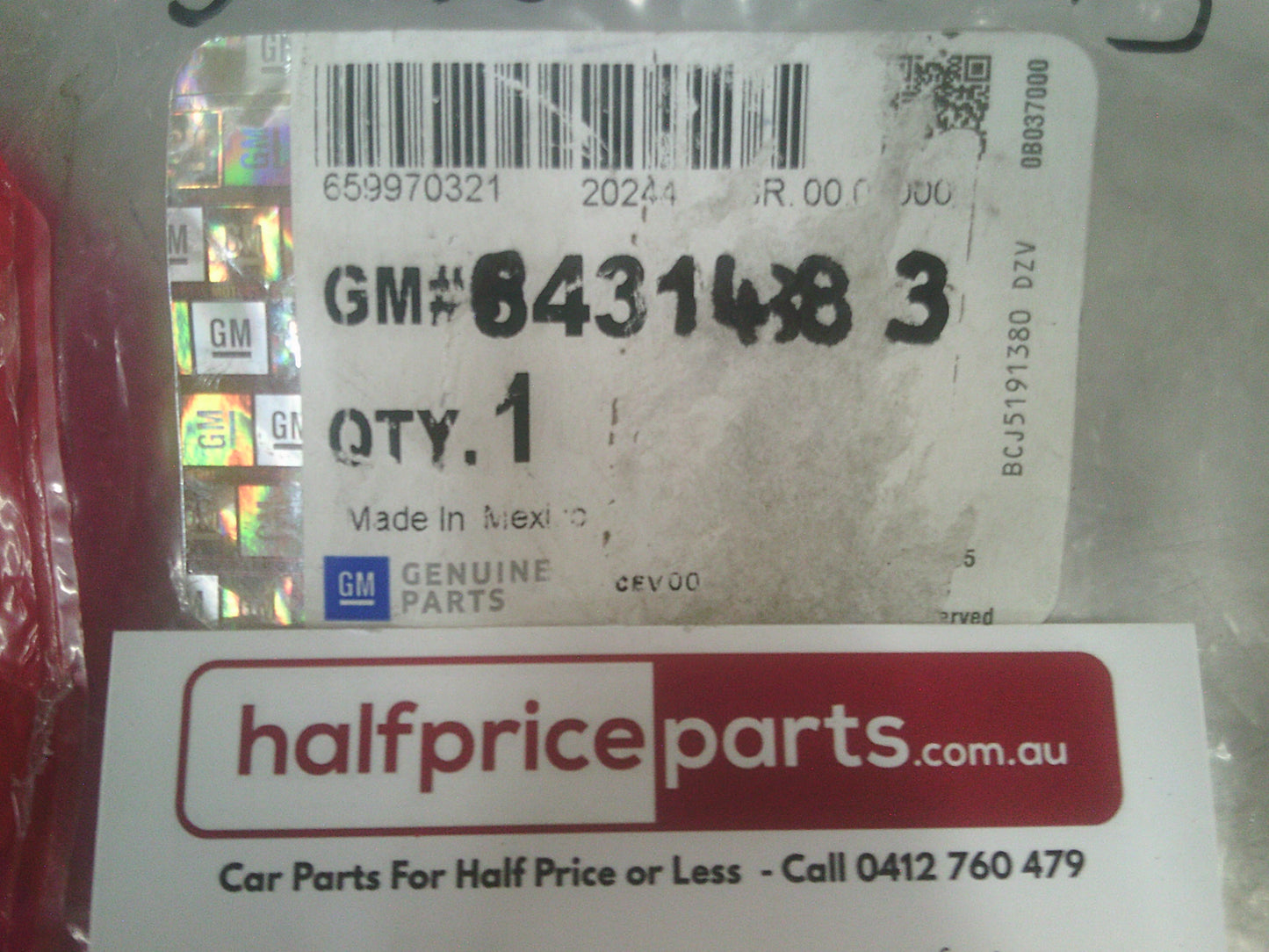 Holden Equinox Genuine Fog Light And Parking Sensor Wiring Harness New