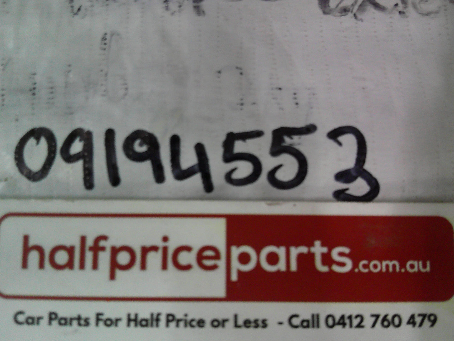 Holden AH Astra Genuine Right Hand Front Bumper Spoiler Extension New Part