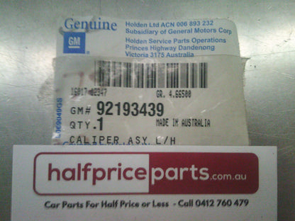Holden VE Commodore/WM Statesman Genuine Left Hand Front Brake Caliper New Part