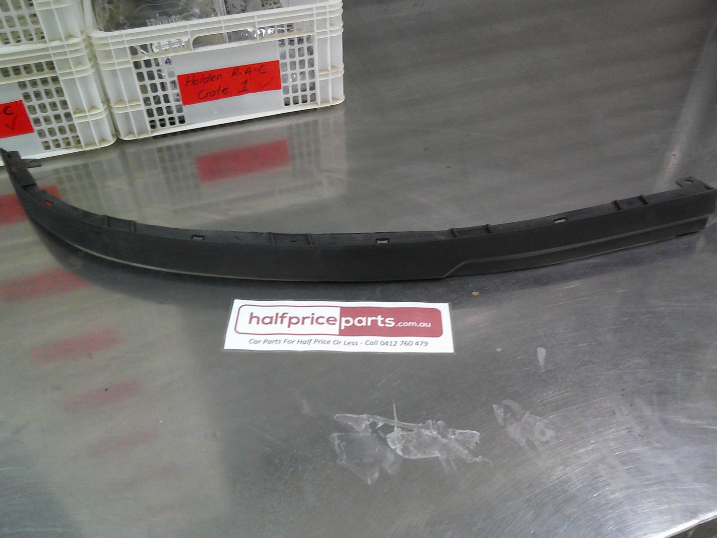 Holden AH Astra Genuine Front Lower 2 Peice  Bumper Spoiler Extension New Part
