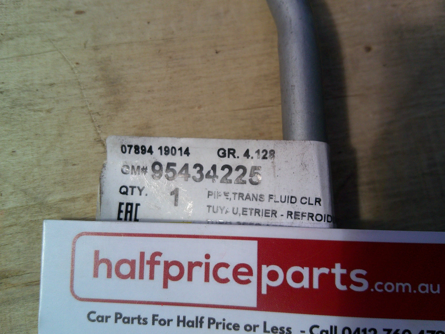 Holden CG Captiva Genuine Transmission Fluid Cooler Pipe New Part