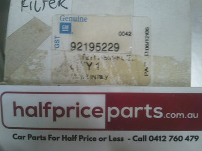 Holden VE  LPG Genuine Fuel Filter New Part