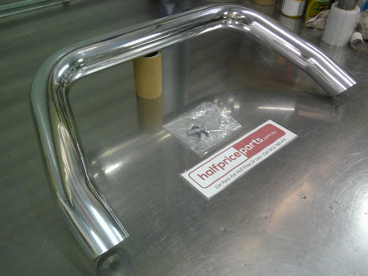 Nissan Navara D23/NP300 Genuine Top Center Hoop For Nudge Bar Replacement Polished Hoop New Part