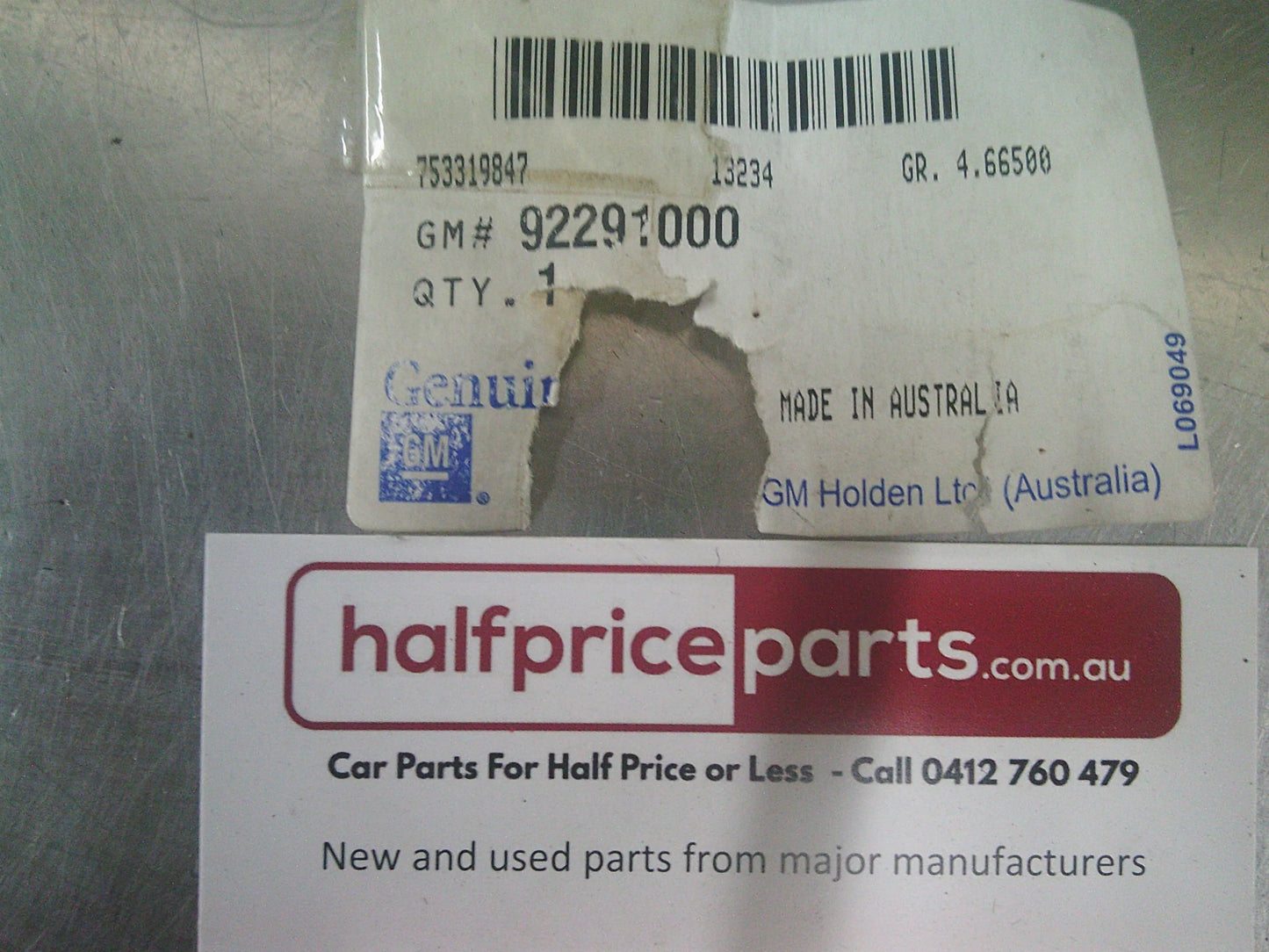 Holden VF Commodore/WM Caprice L77 Genuine Right Hand Front Brake Caliper New Part