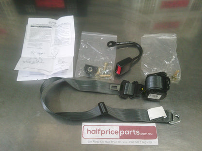 APV-S Reel Seat Belt (Gray) Suits Hyundai-626-Lancer-Navara-Swift-Hilux-Volvo New Part