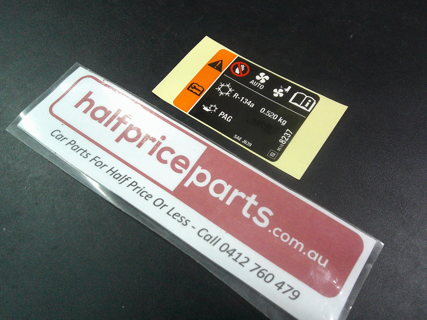 Holden CG Captiva Genuine A/C Label New Part