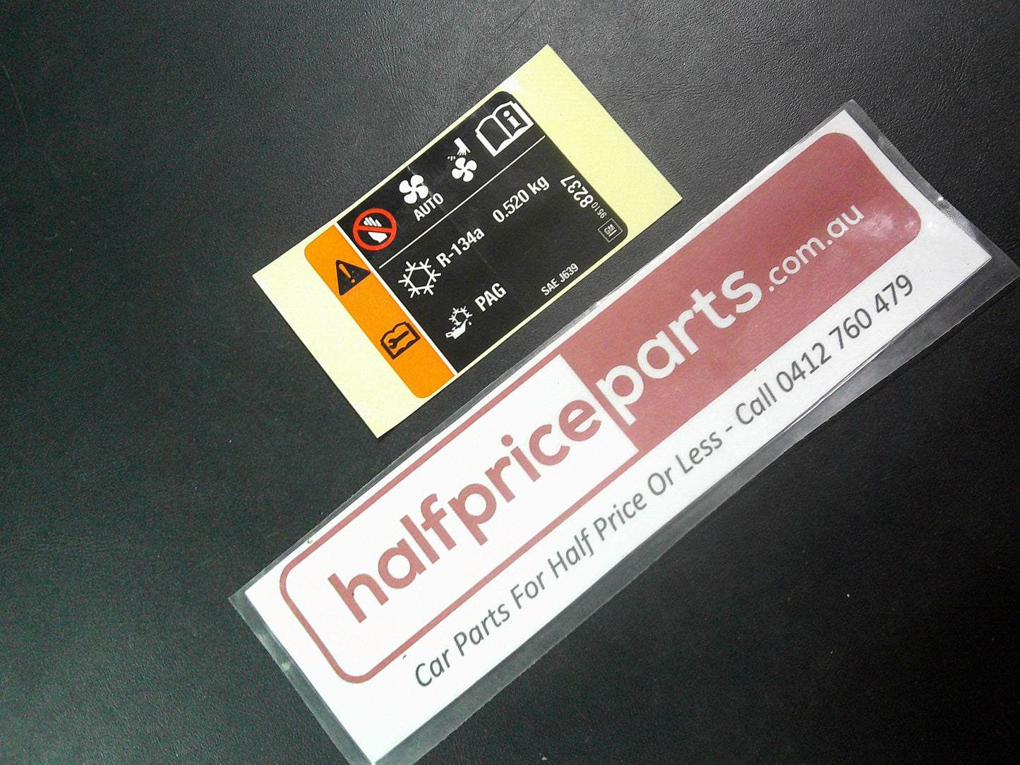 Holden CG Captiva Genuine A/C Label New Part