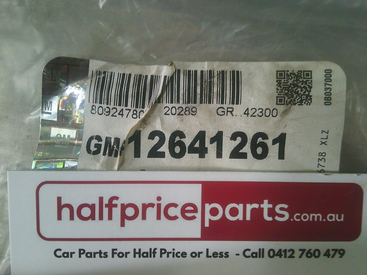 Holden VZ/VE/VF Commodore V6 Genuine Right Hand Valve Cover Gasket New Part
