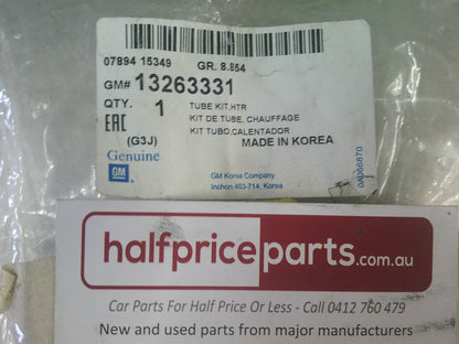 Holden JH Cruze Genuine HVAC Heater Hose Outlet Tube - New Part