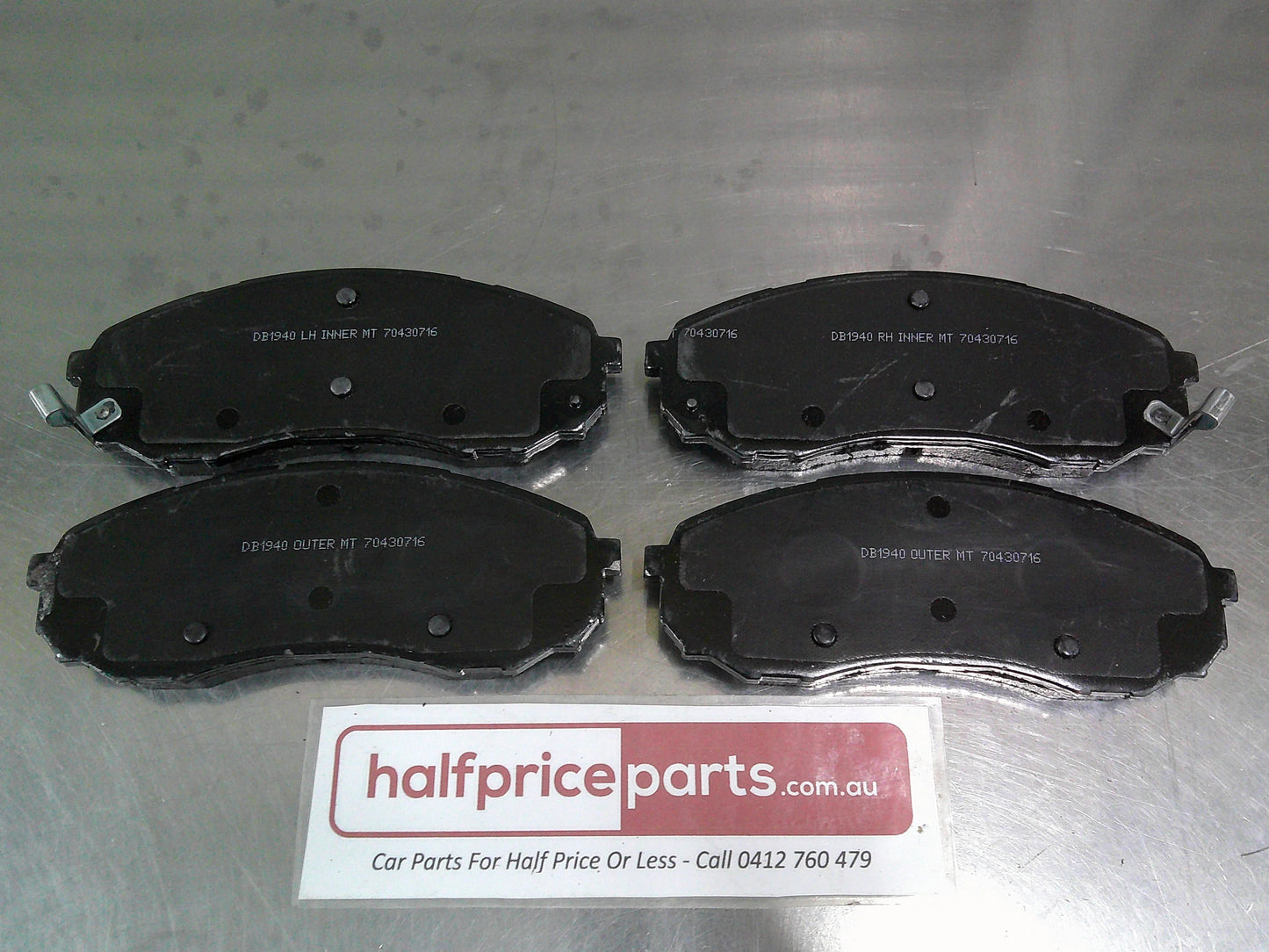 ACDelco Front Brake Pad Set Suits Hyundai TQ IMax/Iload/Kia VQ Grand Carnival New Part