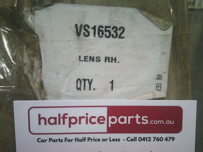 Holden JB/JE Camira Right Hand Front Replacement Headlight Glass New Part