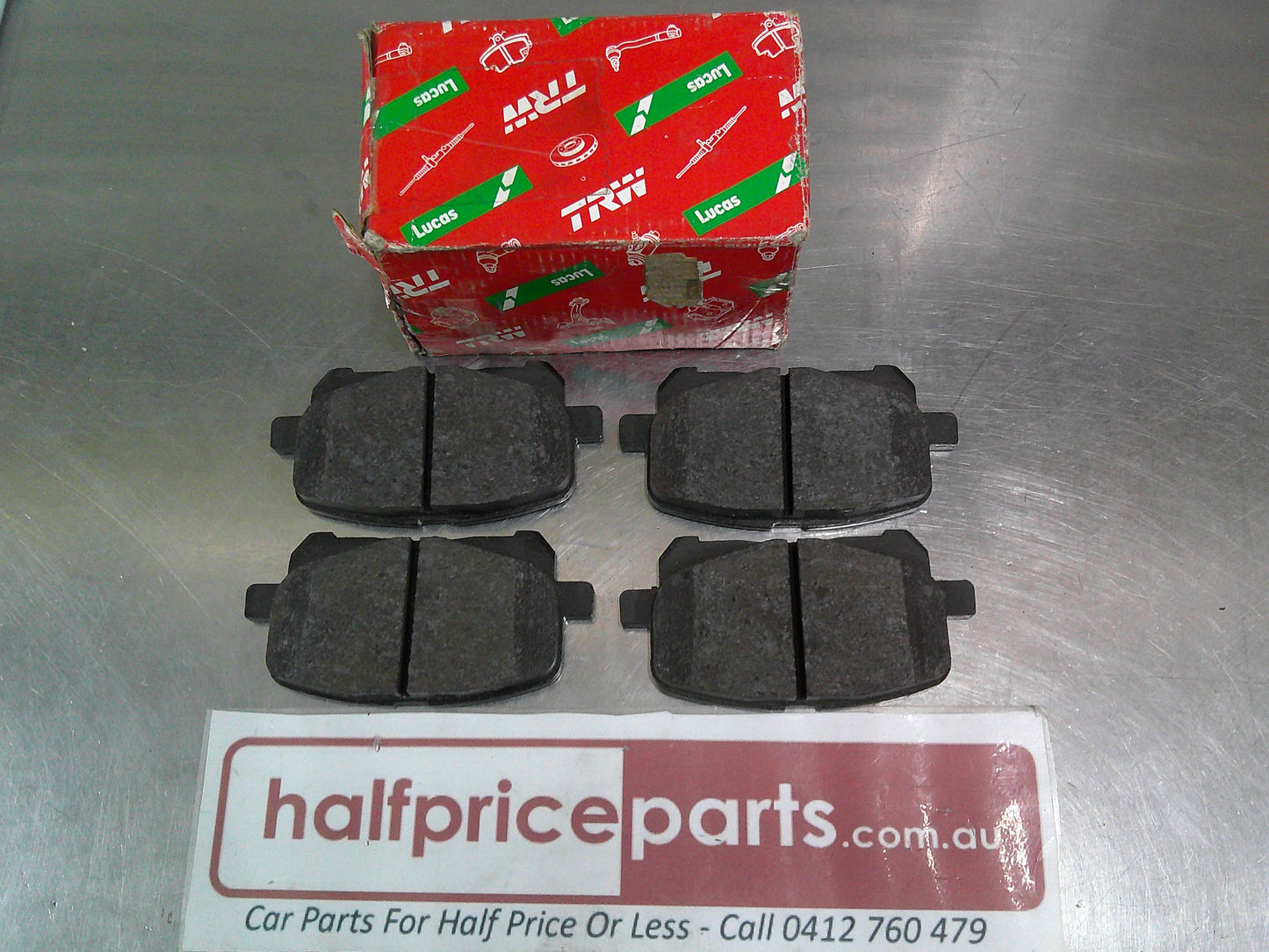 TRW Front Disc Brake Pad Set Suits Toyota Tarago New Part