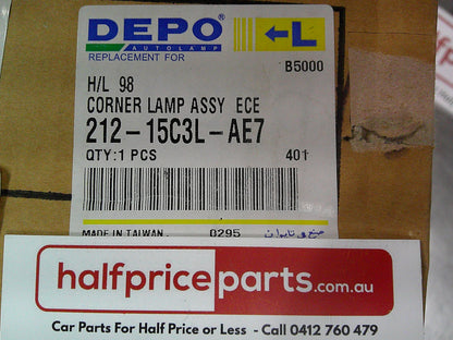 Depo Left Hand Front Indicator And Park light Suits Toyota Hilux 4wd New Part