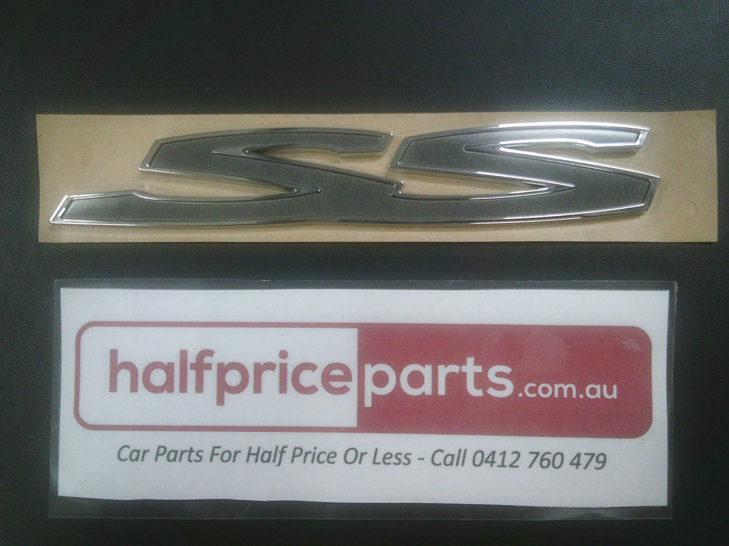 Holden VE/VF Genuine Boot SS Emblem Dark Ash New Part