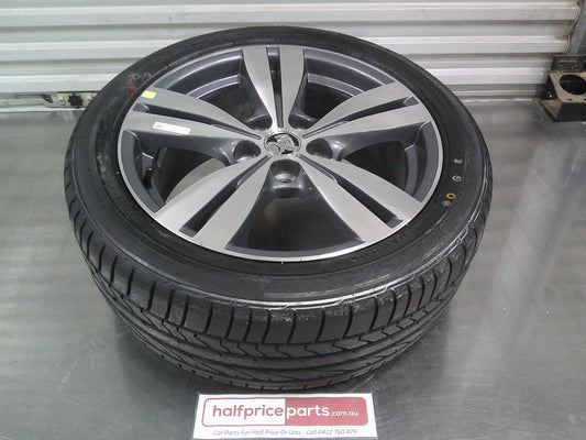 Holden VF SS/SV6 Sport Genuine 18x8 Inch Rim And Bridgestone Potenza 245/45R 18 New Part