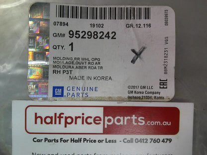 Holden Trax Genuine Right Hand Front Wheel Opening Flar New Part
