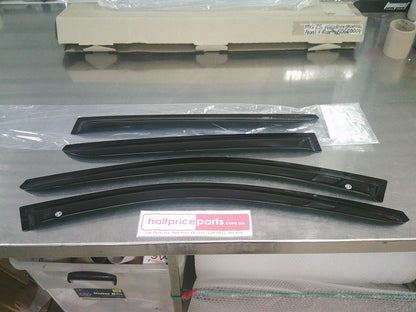 MG ZS/ZST Genuine Tinted Weather Shields Front & Rear Kit New Part