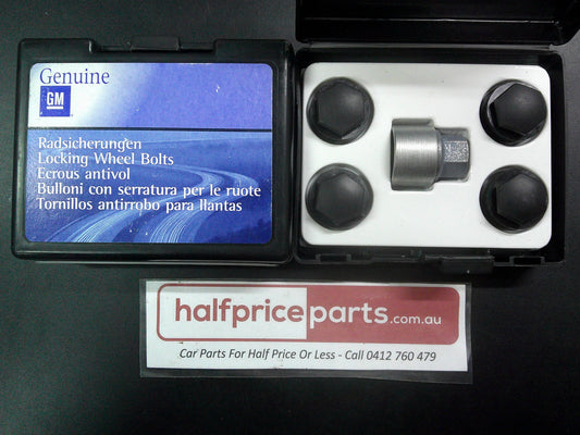 Holden Cascada/Volt Genuine Wheel Lock Nut Set New Part