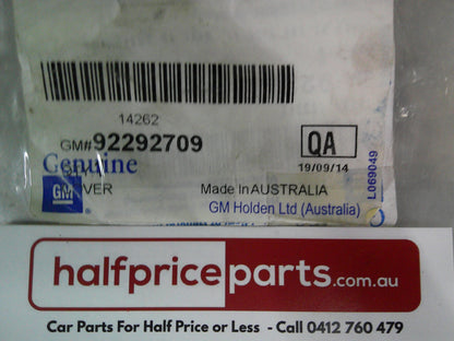 Holden WN Caprice Genuine Jet Black Front Passenger Side Seat Inner Recliner Cover Trim New Part