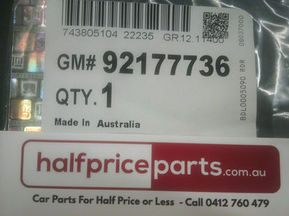 Holden VE-VF Genuine SS Door Emblem New Part
