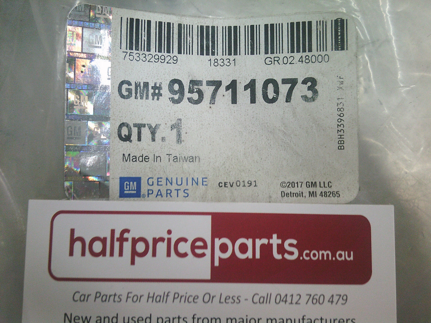 Holden RG Colorado Genuine 12V Auxiliary Power System - New Part