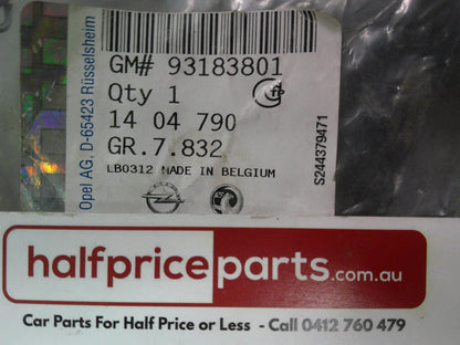 Holden AH Astra Genuine Right Hand Rear Bumper Panel Moulding New Part