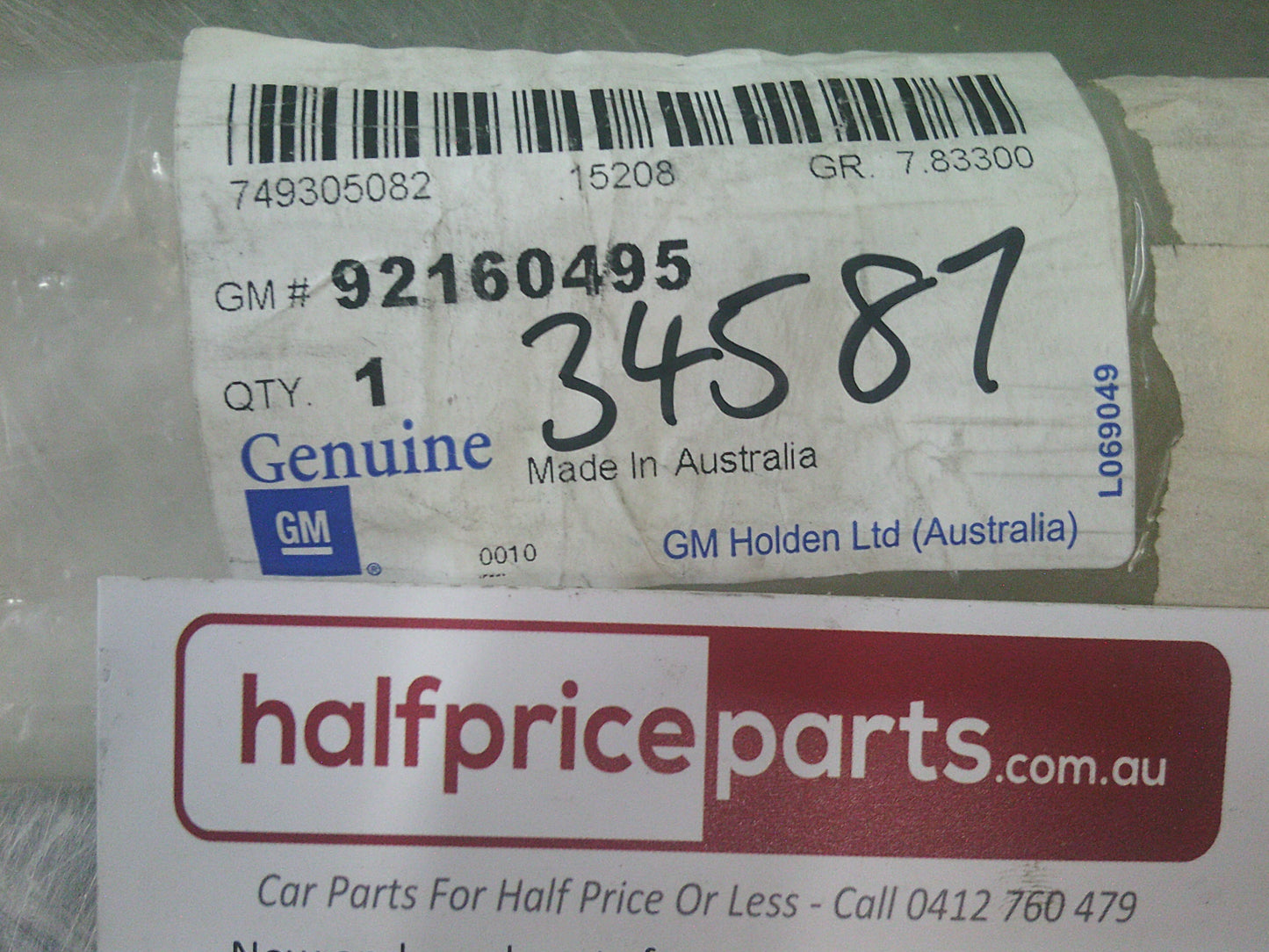 Holden VZ/HSV/Senator/Clubsport Genuine Right Hand Rear Bumper Bracket - New Part