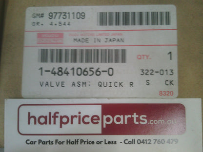 Isuzu 6RB1 Truck Genuine Quick Release Air Valve New Part