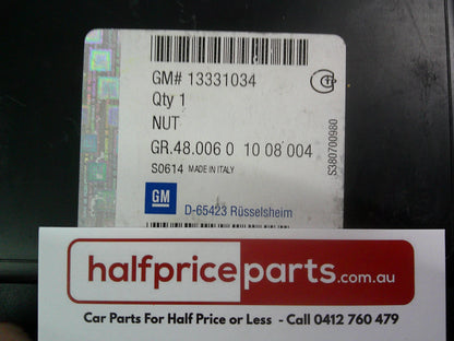 Holden Cascada/Volt Genuine Wheel Lock Nut Set New Part