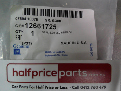 Holden Opel Genuine Exhaust Valve Stem Oil Seal New Part