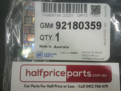 Holden VE/VF Commodore Genuine SS Rear Door Emblem New Part