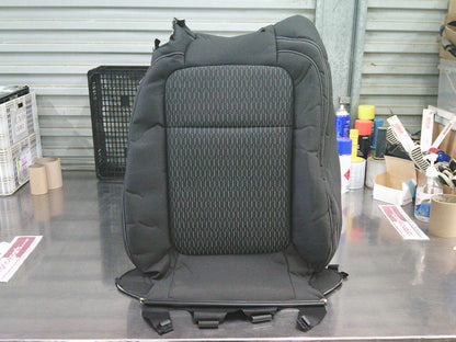Holden Commodore VF Ute Genuine Right Hand Front Seat Back (Jet Black Cloth) New Part