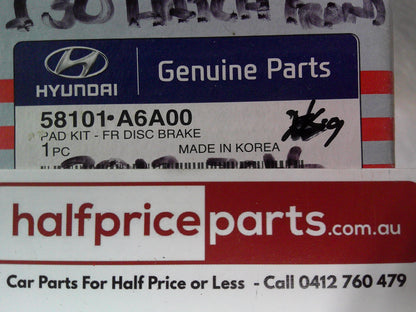 Hyundai I30 GD Hatch Back Genuine Front Brake Pad Set New Part