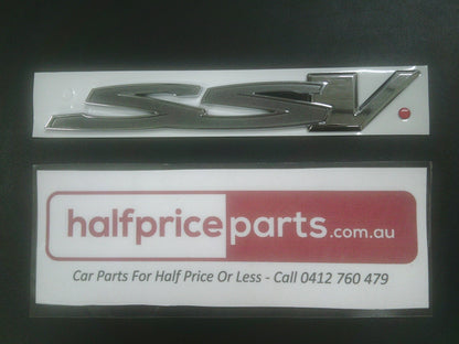 Holden VE/VF Genuine SSV Chrome Boot Emblem New Part
