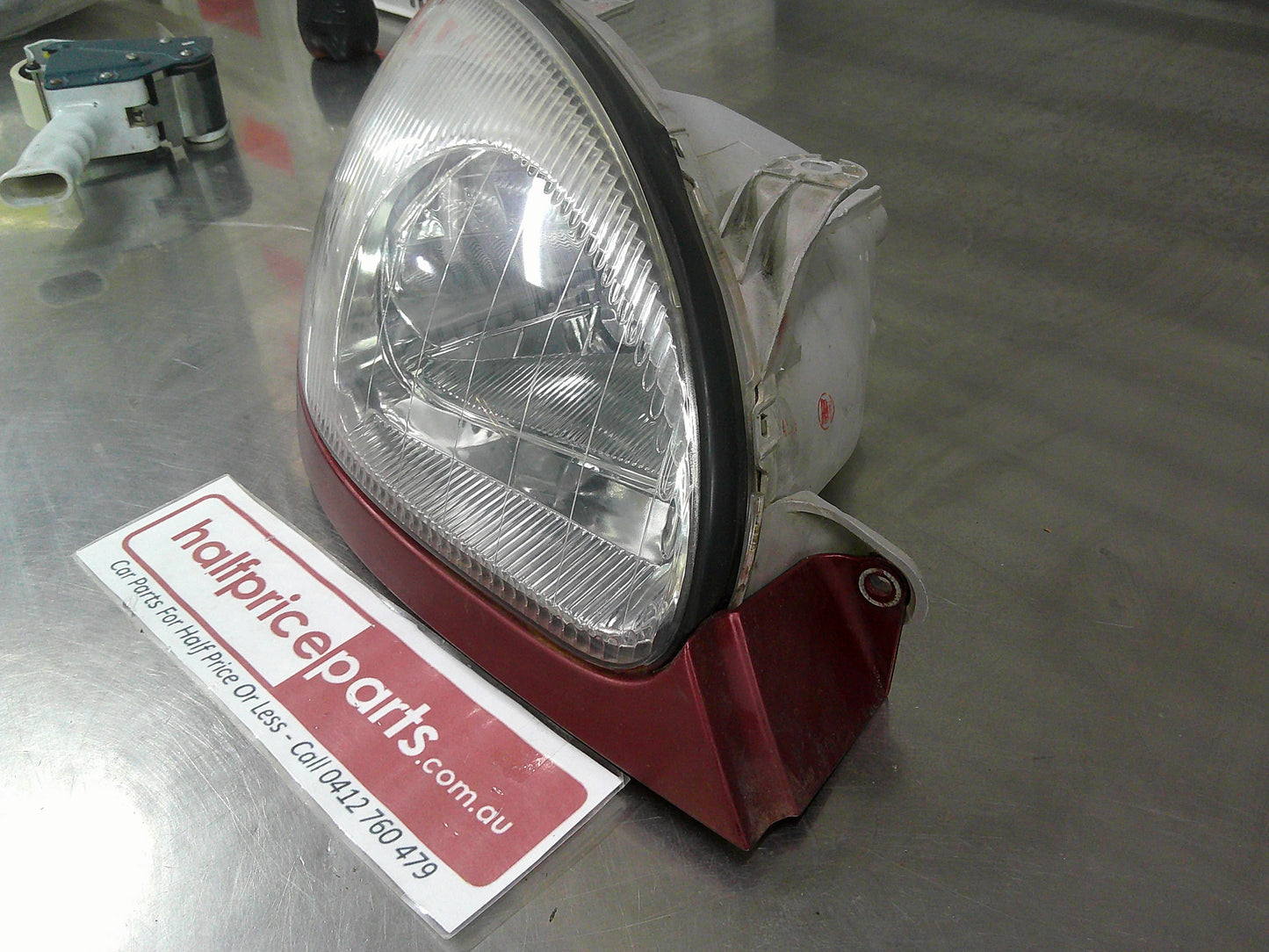 Daewoo Lanos Right Hand Front Headlight With Lower Moulding Reconditioned Used Part