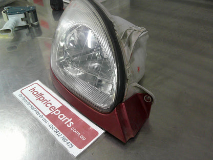 Daewoo Lanos Right Hand Front Headlight With Lower Moulding Reconditioned Used Part